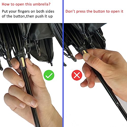 BAODINI Travel Essentials Mini Umbrella for Purse With Case Small Compact UV Sun Protection Lightweight Tiny Pocket Manual Open Close Umbrella for Women Kids and Men Fits Purse Backpack - color: B-2 Pack Purple & Black