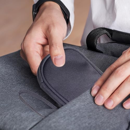 Electronics Organizer Travel Case, Cable Organizer Travel Essentials Tech Pouch,Suitable for Charger, Cable, Phone,Flash Drive,Black - color: Black