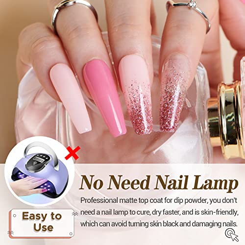 AZUREBEAUTY Dip Powder Base Coat 40ml Large Capacity Dip Base Coat for Refill Dipping Powder Liquid Set French Nail Art Manicure Beginner DIY Salon Home - color: Dip Base Coat 40ml