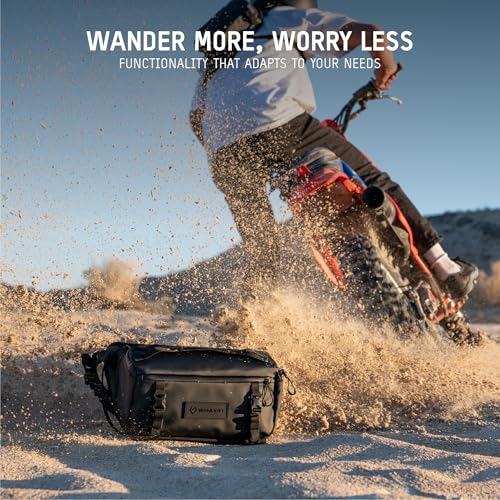 WANDRD ROGUE V1 9L Sling: Compact Camera Sling and Crossbody Bag with Fast Access, 3-Way Carry– Lightweight Everyday Bag Great for Travel, Photography, and Daily Use (Black) - color: Black, style: 9l