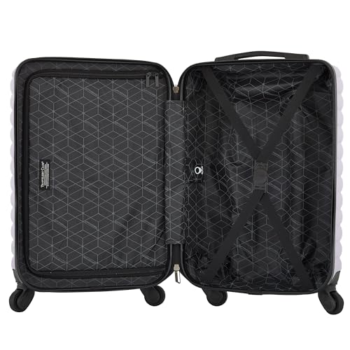 Travelers Club 22-Inch Gilroy Rolling Hardside Carry-On Luggage, Heirloom Lilac - color: Heirloom Lilac, size: 22-Inch