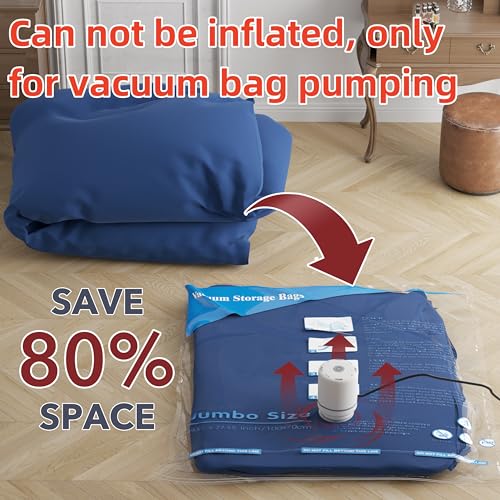 Electric Air Pump for Vacuum Storage Bags,Suitable for MEIQIHOME brand vacuum bags only.