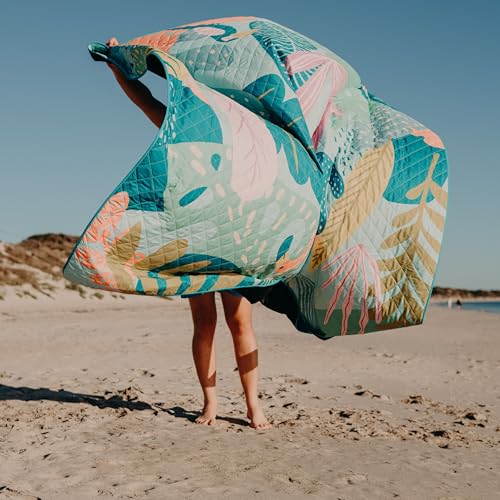 Rudie Nudie Jumbo Picnic Rug, Premium Large Picnic Mat, 6'7" x 6'7", Outdoor Waterproof Picnic Blanket Beach Mat, Foldable & Waterproof, Picnic Blankets Ideal for Beach & Park, Outdoor Blanket