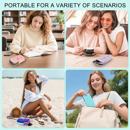 KKP Double Eyeglass Case | Sunglasses Cases with 2 Compartments - color: Black/Gold