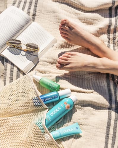 COOLA Organic Face Sunscreen SPF 50 Sunblock Lotion, Dermatologist Tested Skin Care for Daily Protection, Vegan and Gluten Free, Fragrance Free - size: Sunscreen Beach Bundle Set