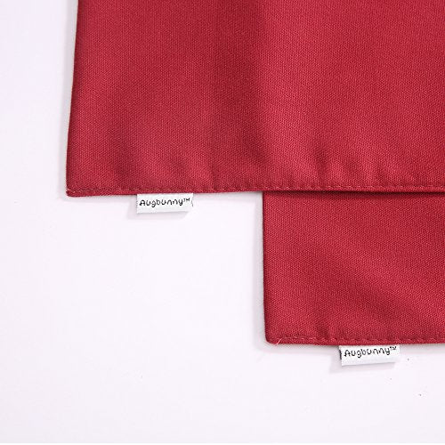 100% Cotton Canvas Travel Laundry Bag, 2-Pack (Large, Burgundy) - color: Burgundy, size: Large