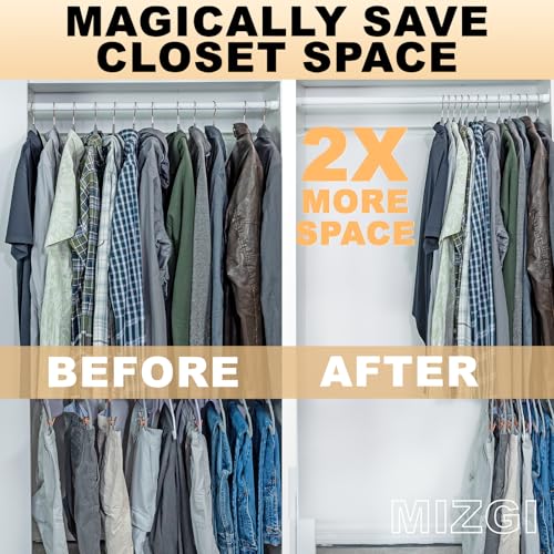 MIZGI 50 Pack White Velvet Hangers - No Shoulder Bumps, Heavy Duty Non-Slip Chrome Hooks for Jackets, Coats, Pants - color: White/Upgraded, size: 50 Pack