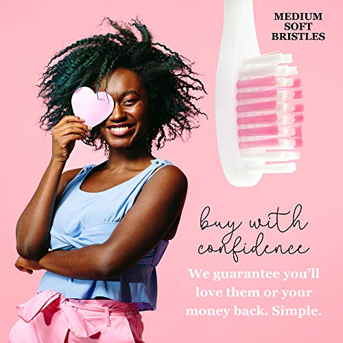 Lingito Travel Folding Toothbrush, Camping Toothbrush Bulk, Medium Bristle (6 Pack Medium-Multicolor) - style: 6 Pack Medium-Multicolor