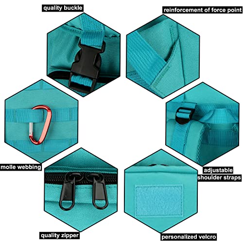 Hiking Backpack for Men 70L/100L Camping Backpack Military Rucksack Molle 3 Days Assault Pack for Climbing | Camping Backpack - color: 100l-lakeblue
