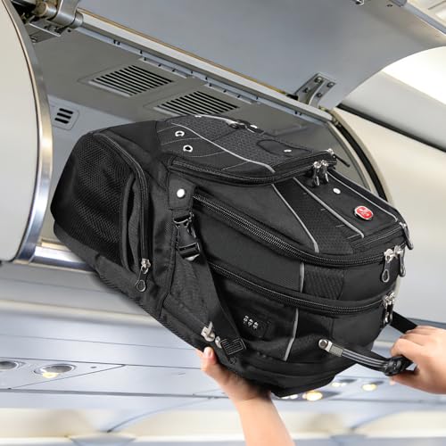 star cloud Business Travel Laptop Backpack 17 Inch, USB Type-C Charging Carry On Backpack with Anti-Theft Lock, Large Capacity Multi-Compartment Tech Backpack for Work, Commute & Travel