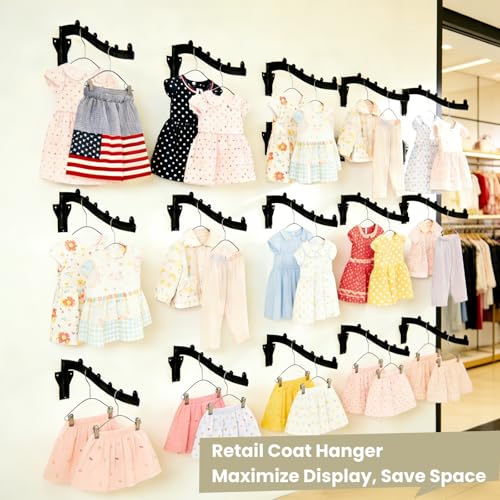 2pcs Swing Clothes Hanger Rack,Wall Mounted Clothes Rack,Heavy Duty Drying Rack,Clothes Hanger Organizer with Swing Arm Holder for Bathroom,Bedroom,Laundry Room,Swimming Pool