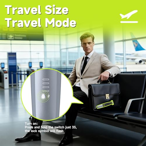 Body Hair Trimmer for Men, Electric Groin & Pubic Hair Trimmer, Painless Body Shaver for Chest, Legs, Bikini, Waterproof Wet/Dry, USB-C Rechargeable, Self-Sharpening Blades, 6 Guide Combs - color: Green