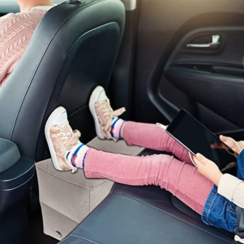 1 Set Floor Mat Height Leg Pillow Airplane Bed for Toddlers Leg Rest Pillow Kids Airplane Bed Travel Crib for Kids Office Desk Flocking PVC to Sleep
