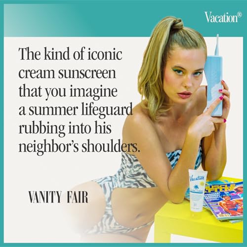 Vacation Classic SPF 30 Sunscreen Lotion, 3.4 Fluid Ounces, Pack of 3 - Invisible, No White Cast, Water-Resistant, Vegan, Dermatologist-Tested, Travel Size - size: 3.4 Fl Oz (Pack of 3), style: SPF 30