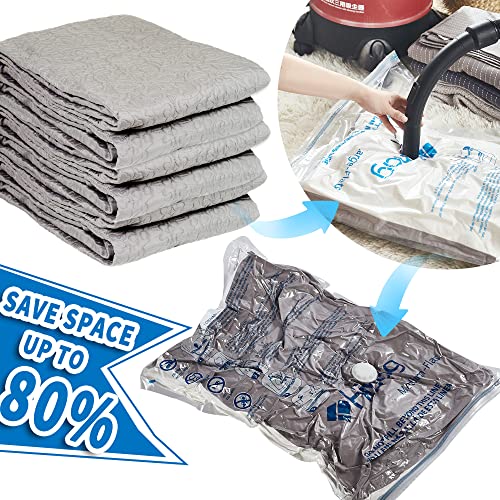 Vacuum Storage Bags, Space Saver Vacuum Seal Storage Bags 20-Pack Sealer Bags for Clothes, Clothing, Bedding, Comforter, Blanket (20C) - size: 20-COMBO