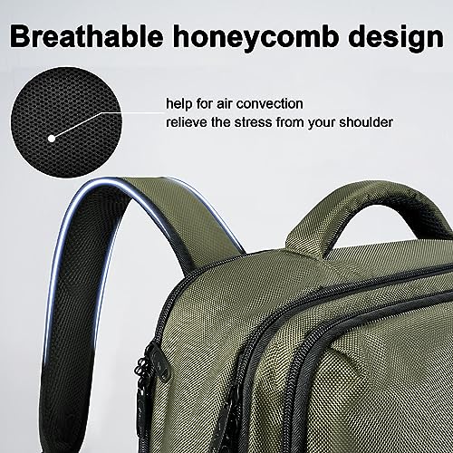 MATEIN Extra Large 45L Travel Backpack, Airline Approved Carry on Backpack with Shoe Compartment, Water Resistant Luggage College Overnight Weekender Travel Bag Fit 18" Laptop, Green - color: Green, size: XX-Large