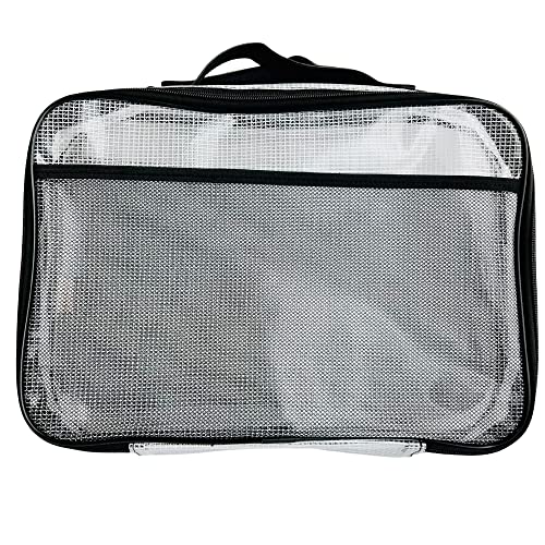 4PC Large Mesh Storage Bag for Board Games, Puzzles, Toys, Supplies, Zippered Bags for Organization Compatible with Legos and Doll Storage (4pc Mesh Bags)