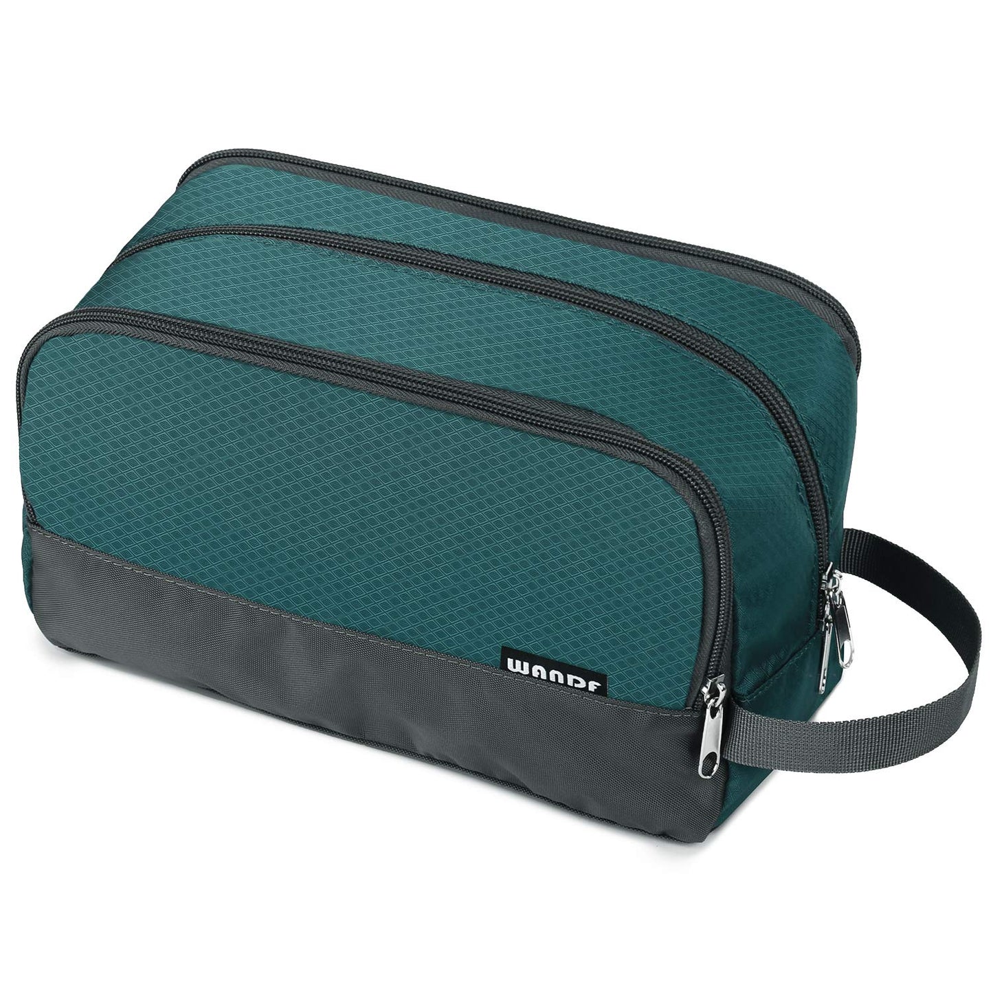 Toiletry Bag for Men Hanging Dopp Kit Water Resistant Shaving Bag Small Toiletry Bag for Traveling (malachite green) - color: malachite green