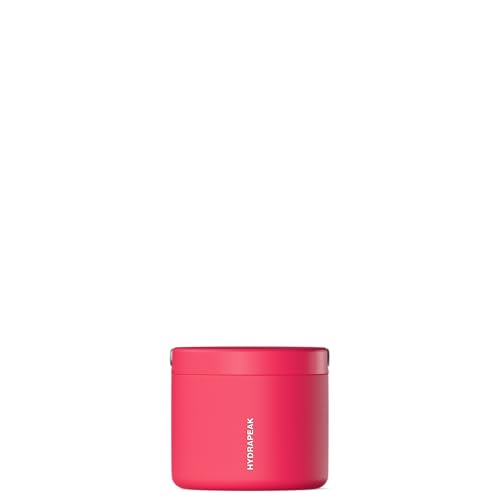 Hydrapeak 18oz Stainless Steel Vacuum Insulated Food Jar | Hot Food and Cold Food, Wide Mouth Leak-Proof Soup for Adults, 10 Hours Hot and 16 Hours Cold (Hot Pink) - color: Hot Pink, size: 18 Ounces
