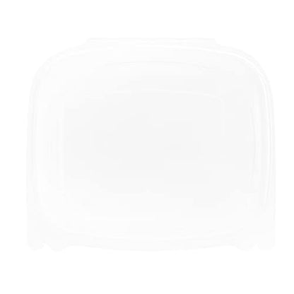 Restaurantware Thermo Tek 24 Ounce Deli Food Containers 100 Anti-Fog Hinged Lid Containers - Freezable Rectangle Clear Plastic To Go Food Containers Disposable - size: 24 oz