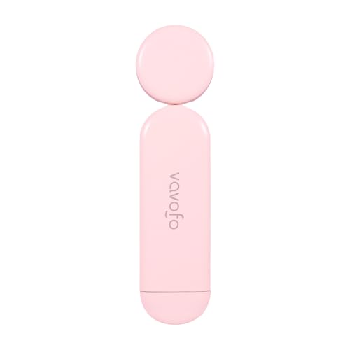 VAVOFO USB Rechargeable Book Light, Blue Lighting Blocking, Amber Light Clip On Bookmark Shaped 6 LEDs Reading Light, Eye Care for Bookworms Reading in Bed with 9 Lighting Modes (Light Pink) - color: Light Pink