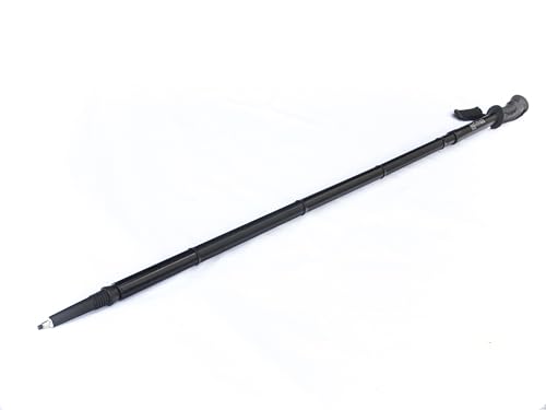 Earth Trek Gear Compact Adjustable Hiking Poles - Folding Walking Stick & Trekking Poles for Walking, Hiking, and Walking - Lightweight Aluminum, 45-50" Height