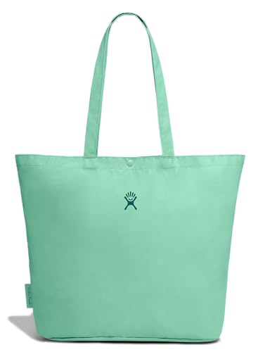 Hydro Flask Tote Bag - Everyday Reusable Travel Bag - Packable for Shopping & Grocery in 20L Mermaid Green - color: Mermaid Green