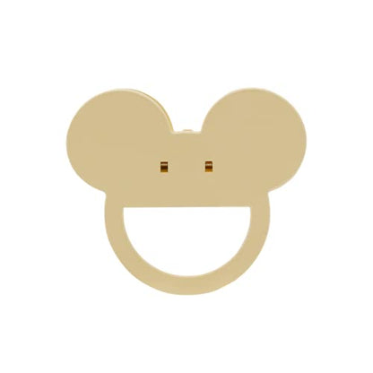 Impressions Vanity Disney Mickey Mouse GlowMe LED Beauty Selfie Ring Light with 3 Level Adjustable Brightness, Portable Clip-on for Smartphone Photography, Camera, and Makeup - color: Mickey Mouse