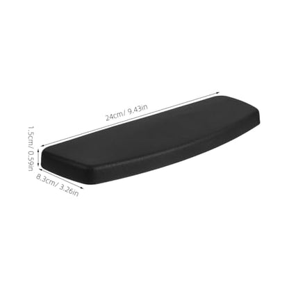 Unomor Office Armrest Pads 9.44X3.26X0.59In Anti Slip Desk Arm Rest Replacement Supports for Office and Gaming Injection Molded Armrest Covers