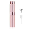 LISAPACK 8ML Atomizer Perfume Spray Bottle for Travel, Empty Refillable Cologne Dispenser, Portable Sprayer (Pink) - color: Pink