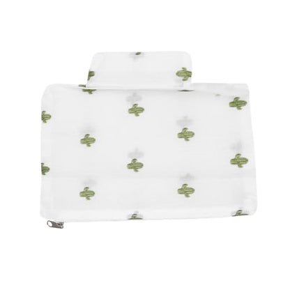 Bra Underwear Storage Bag Portable Multi-Functional Travel Organizers Pouch Case Packing Cube Cosmetic Bag,White cactus - color: White cactus