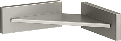SQUARE FOOT REST - color: Vibrant Brushed Nickel