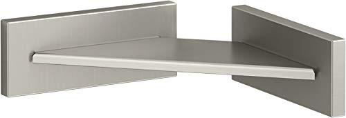 SQUARE FOOT REST - color: Vibrant Brushed Nickel