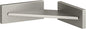 SQUARE FOOT REST - color: Vibrant Brushed Nickel
