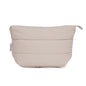 Narwey Travel Makeup Bag for Women Girl, Puffer Makeup Up Organizer Bag Cosmetic Bag, Puffy Cute Makeup Pouch Purse, Travel Toiletry Bag (Khaki) - color: Khaki