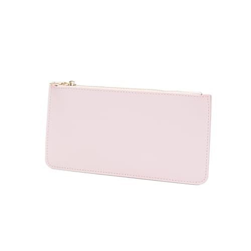 Pencil Pen Case Stationery Case Pouch Bag (Pink,Faux leather) - color: Pink/FL