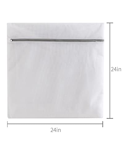 Lingerie bags for laundry(3Pcs,24 X 24inch),large mesh laundry bags,Delicates Bags for Washing Machine