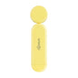 VAVOFO USB Rechargeable Book Light, Blue Light Blocking, Amber Clip-On Bookmark Shaped Reading Light with 6 LEDs and 9 Modes for Bedtime Reading - color: Yellow