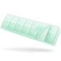 Barhon Large Weekly Pill Organizer, Big Vitamin Organizer Case for 7 Day, Travel Medicine Pill Box to Hold Various Supplements and Fish Oil, Macaron Green - color: Macaron Green