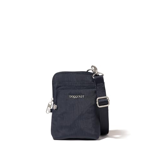Baggallini Women's Securtex Anti-theft Activity Crossbody Bag - color: French Navy
