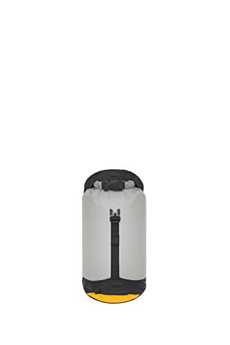 Sea to Summit eVac Ultra-Lightweight Compression Dry Bag, Waterproof Dry Storage, 5 Liter, High Rise Grey - color: High Rise Grey, style: 5 Liter