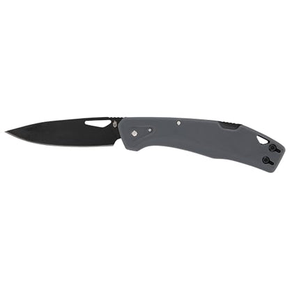 Gerber Gear LST - EDC Pocket Knife - Survival Tactical Tool for Travel, Camping & Outdoor Adventure - Lightweight & Compact Folding Knife - Stainless Steel Blade - Gray - color: Gray