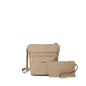 Baggallini Pocket Crossbody Bags for Women 8x8 Small Lightweight Durable Water-resistant Travel Purse W/Rfid - color: Beach