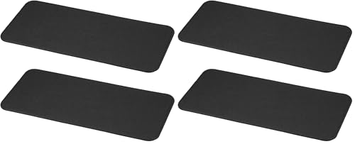 PATIKIL Felt Base Shaper, Bag Bottom Shaper Pad Purse Liner Board Insert Oval for Handbags Tote Crossbody Bag Backpack - color: Black, size: 15x7 Inch