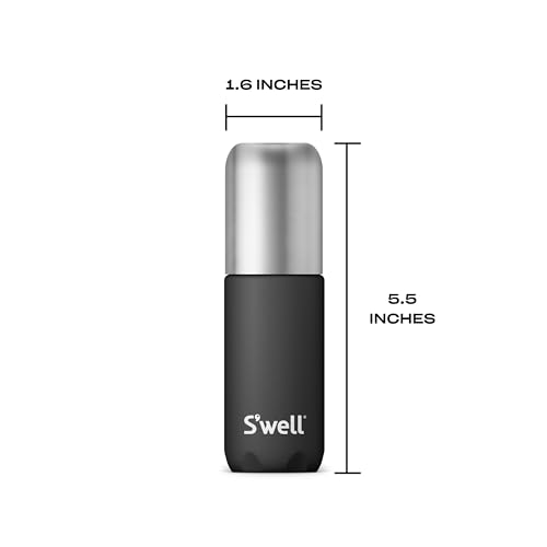 S'well 3.4oz Travel Bottle Set, Includes 3 Lightweight and Recyclable Aluminum Bottles, Leakproof Pumps For Shampoo, Conditioner, Body Wash, Lotions, Sanitizers, and More, TSA Carry On Approved