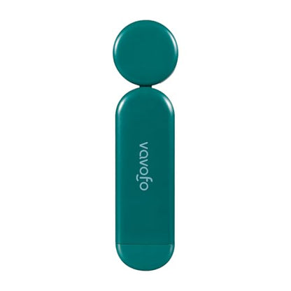 VAVOFO USB Rechargeable Book Light, Blue Light Blocking, Amber Light Clip On Bookmark Shaped Reading Light, Eye Care 6 LEDs Book Light for Bookworms Reading in Bed with 9 Lighting Modes (Dark Green) - color: Dark Green