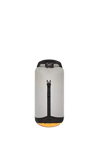 Sea to Summit eVac Ultra-Lightweight Compression Dry Bag, Waterproof Dry Storage, 8 Liter, High Rise Grey - color: High Rise Grey, style: 8 Liter