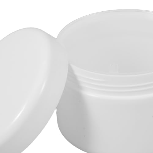 Abaodam 10pcs 250g Plastic Travel Containers for Skincare Creams Refillable Lotion Bottle Jars with Lids Leakproof Mini Cosmetic Cream Holders for Travel and Daily Use