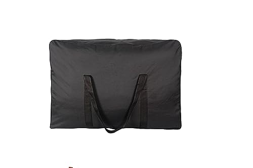 Extra Large Foldable Duffel Bag for Travel – Heavy-Duty Cargo Bag with Zippers & Reinforced Handles, TSA Approved, Water-Resistant, Security strap 36x27x16inch, load up to 120 lb - size: 36 inch