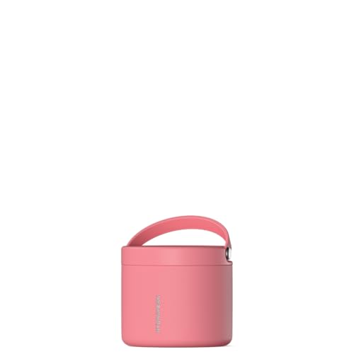 Hydrapeak 18oz Stainless Steel Vacuum Insulated Food Jar | Hot Food and Cold Food, Wide Mouth Leak-Proof Soup Jar for Adults, 10 Hours Hot and 16 Hours Cold (Neon Crush) - color: Neon Crush, size: 18 Ounces